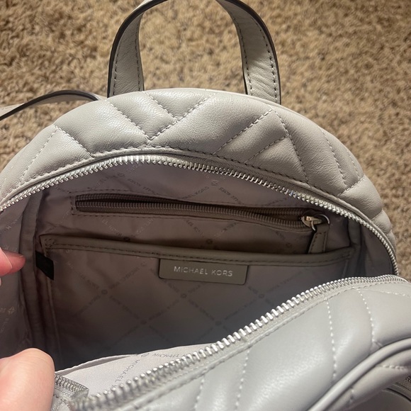 Quilted Michael Kors Backpack Bag - Picture 2 of 8